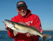 Walleye Fall Jig Fishing